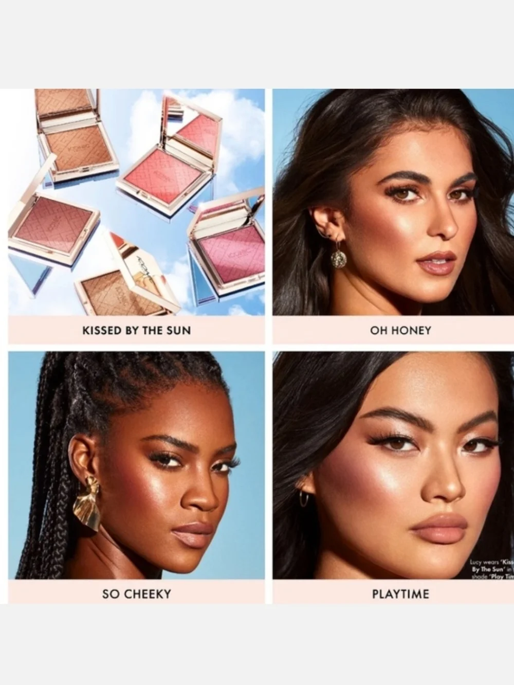ICONIC London Kissed By The Sun Multi-use Cheek Glow Shade Oh Honey New